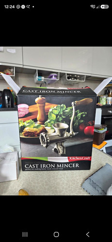 Kitchencraft cast iron - cast, mincer
