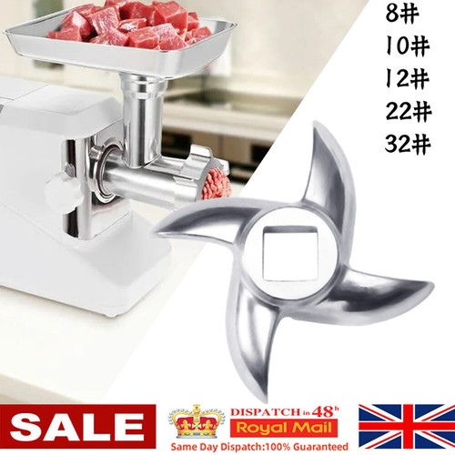 Stainless steel meat mincer - steel,