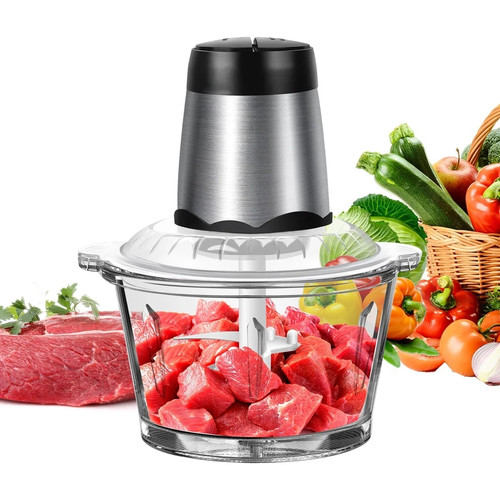 Electric mini chopper - electric, glass