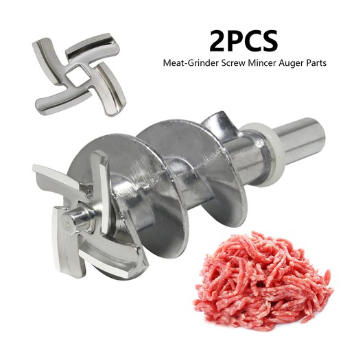 Meat grinder screw mincer - 2x, meat-grinder