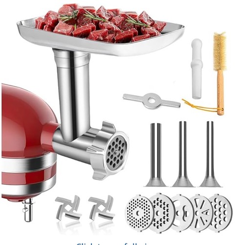 Meat grinder attachment - meat,