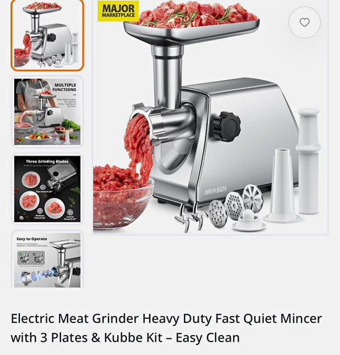 Airmsem 3000w electric meat - electric,