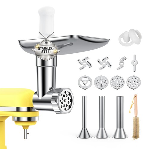 Meat grinder attachment - meat,